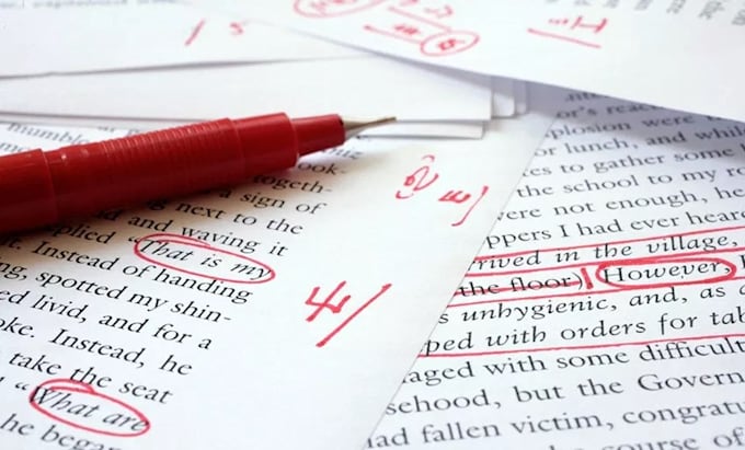 proofread all romance, fantasy, and young adult fiction