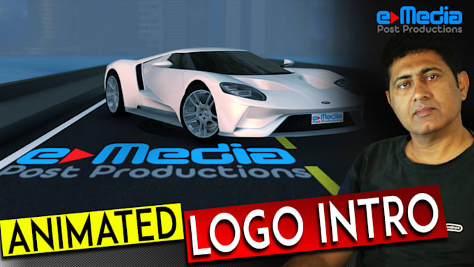 create car vfx logo intro animation