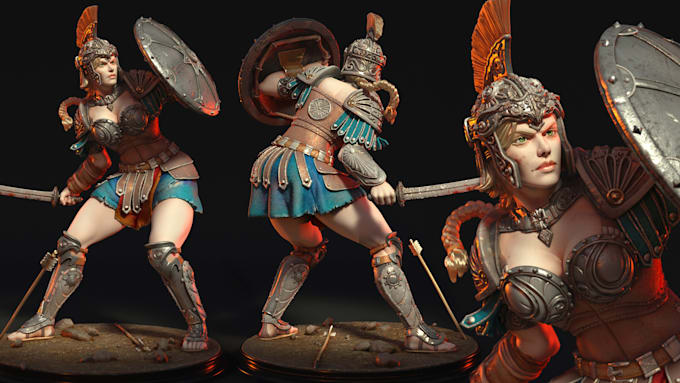 make high quality 3d sculptures for printing