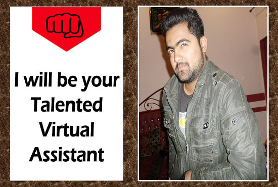 be your talented virtual assistant for admin  support