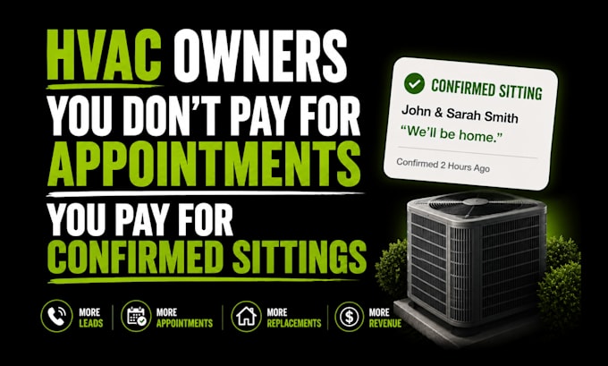 get hvac leads with facebook lead generation ads