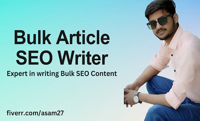 write SEO bulk articles and blogs and publish on wordpress