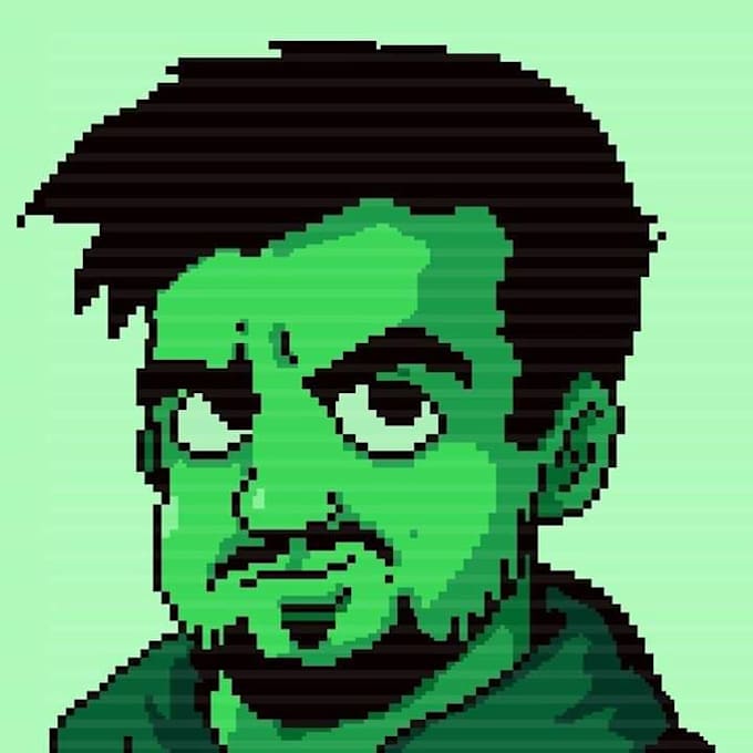 Create Portraits And Game Art With Pixel Art By Rcquintino