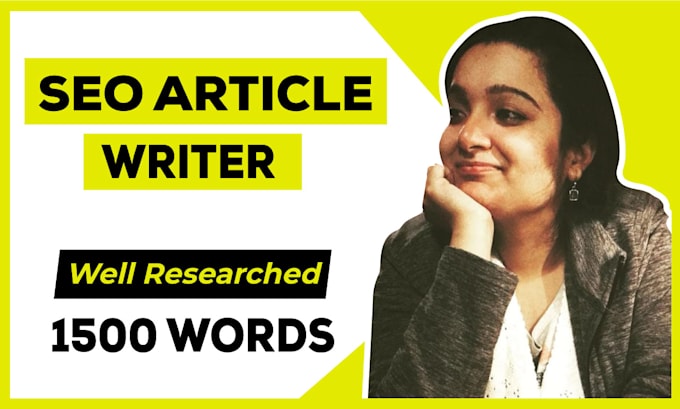 be your 1500 words seo article writer for blog and website
