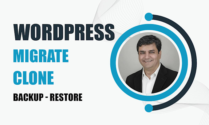clone, migrate, transfer wordpress website backup manually