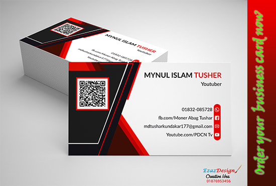design business card for you within 5 hours