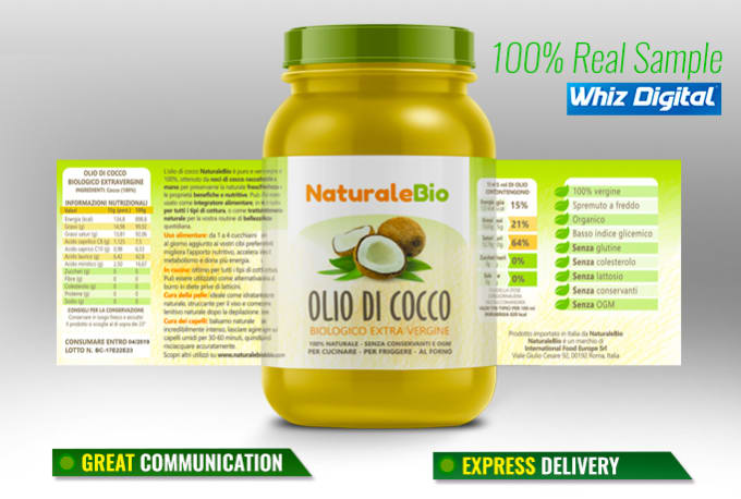 Design amazing product label by Whiz_digital | Fiverr