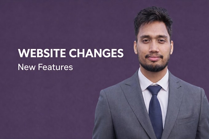 make website changes or add new features using PHP and javascript