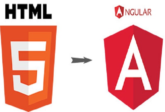 develop and convert html page to angular