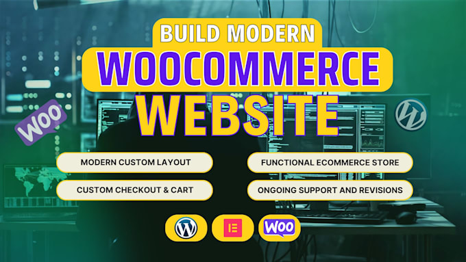 build wordpress woocommerce website online store website