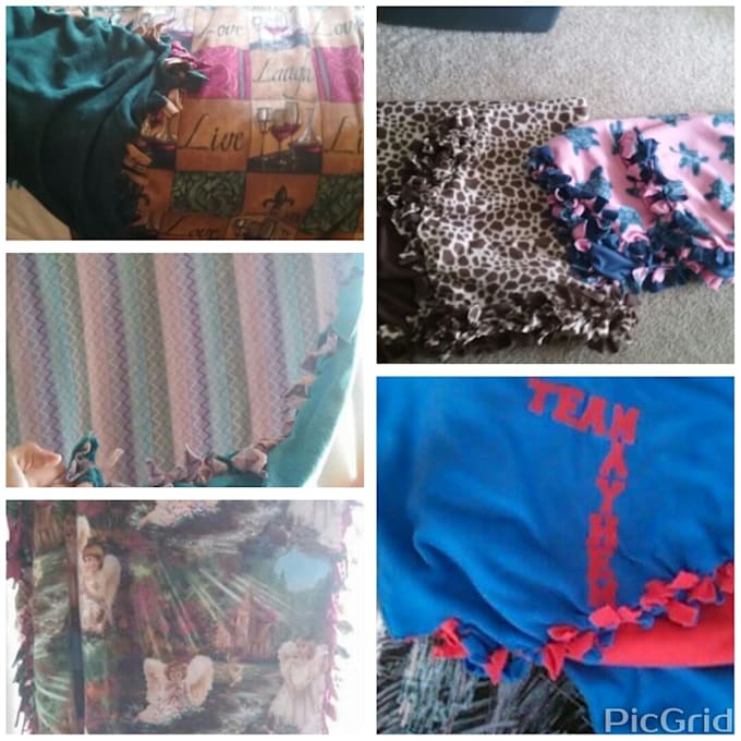 Make Fleece Tie Blankets By Jsueh1993