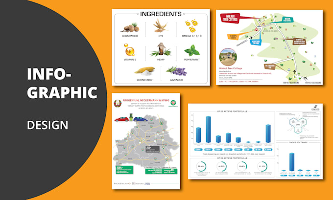 design unique and custom infographic