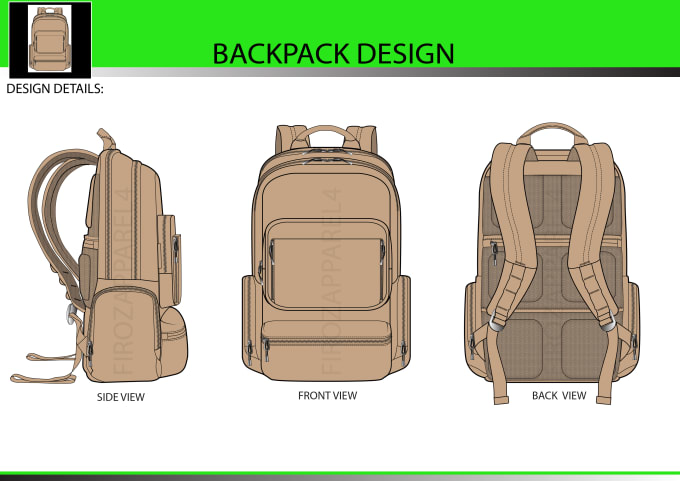 Mache Tech Packs und Designs fur Taschen
