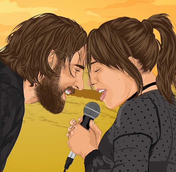 turn your photo in to a cartoon caricature