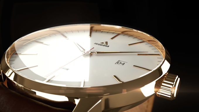 create a 3d promotional video for your luxury product