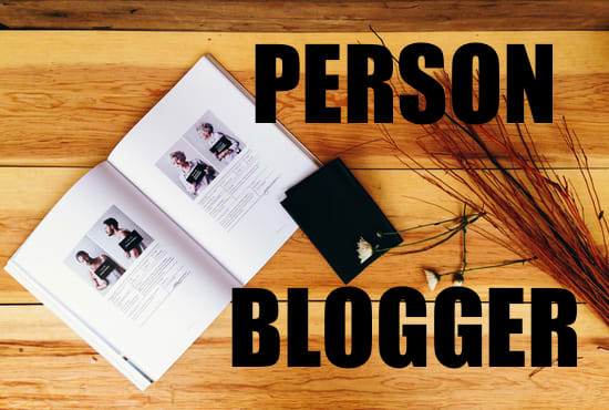 be your personal blogger or content writer