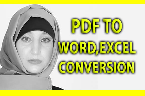 convert PDF to excel and word
