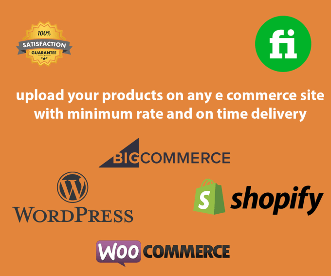 Upload 100 products to your woocommerce shopify store by Jabed 92 Fiverr