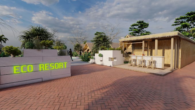 create high quality 3d renders for real estate listings and ads