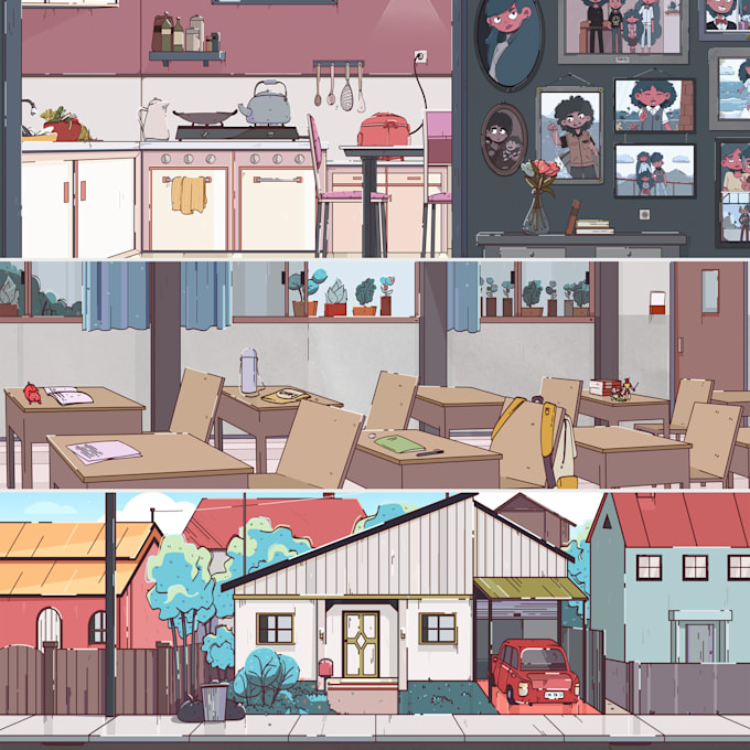create colorful for your backgrounds animation