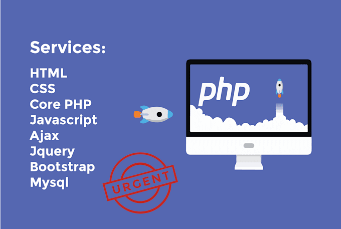 create a custom dynamic website using PHP, javascript, ajax and database