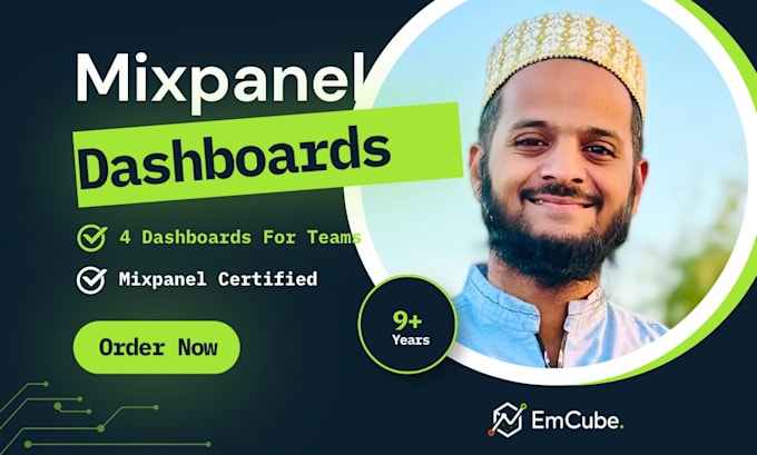 build custom mixpanel dashboards for product and growth teams
