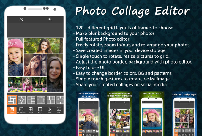 Make Photo Collage Editor Android App By Ajpedhadiya