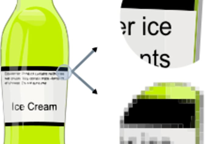 mak your raster images to vector graphics