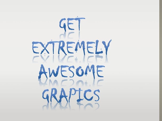 create animation logo text and video watermark