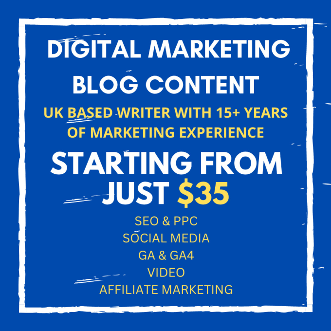 write articles on digital marketing