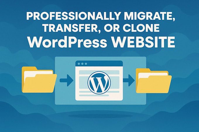 migrate, transfer or create staging for wordpress website
