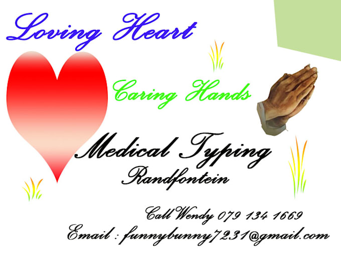 type transcripts and any medical reports