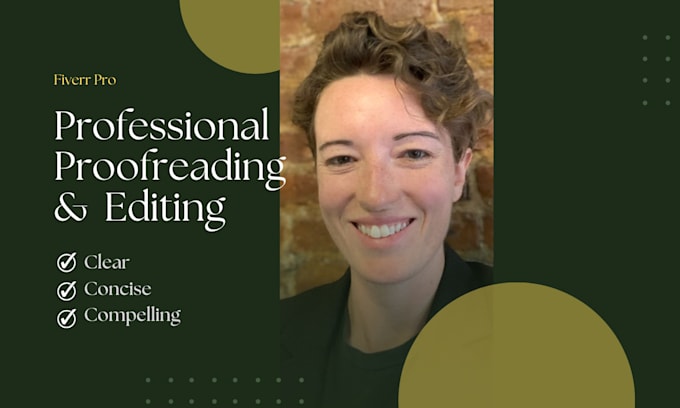 professionally edit and proofread your english text
