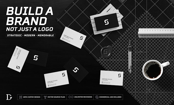 design a premium minimalist logo for your brand