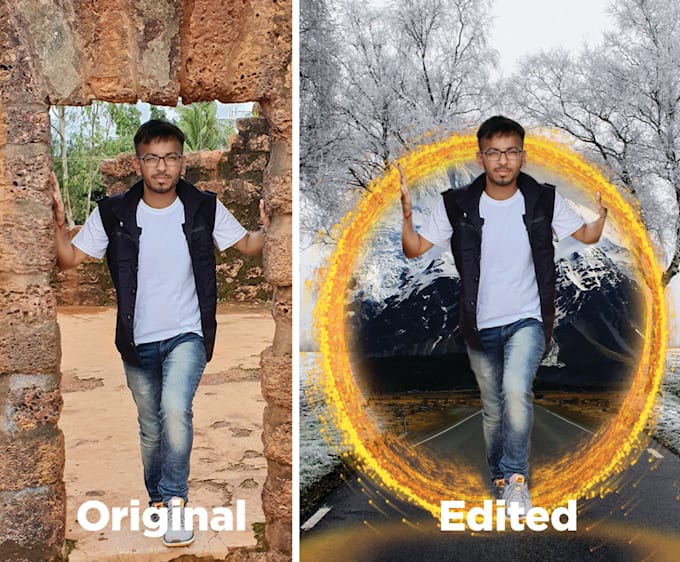 do photo cleaning and editing