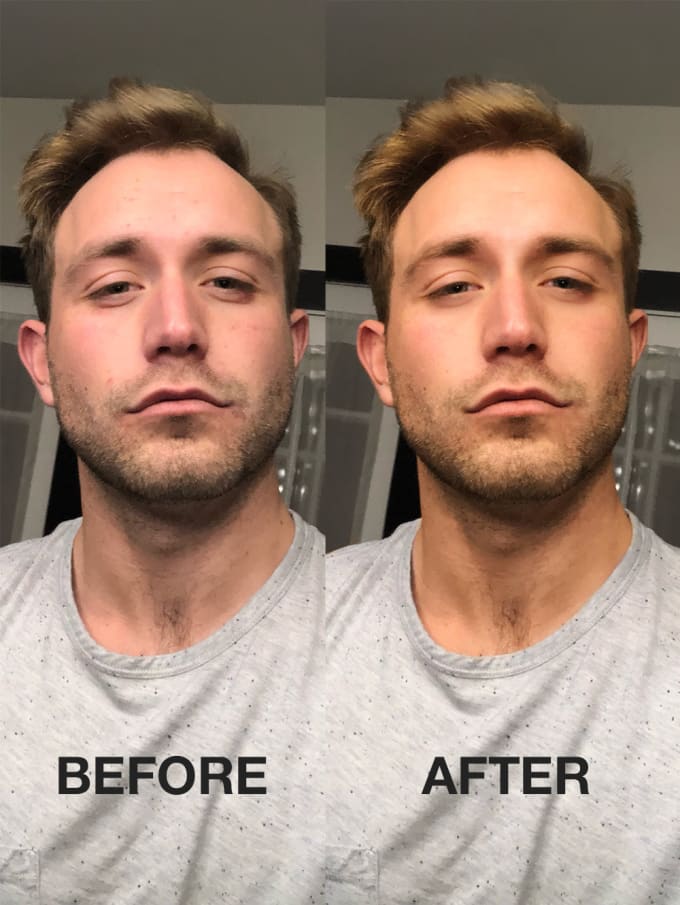 facetune before after