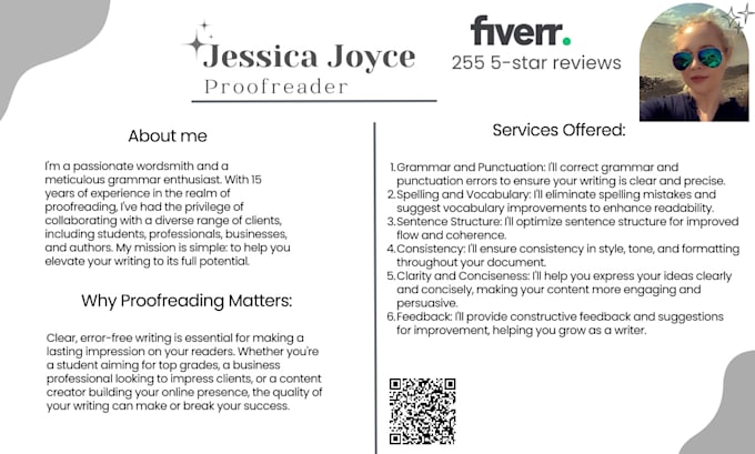professionally proofread and edit your document in english