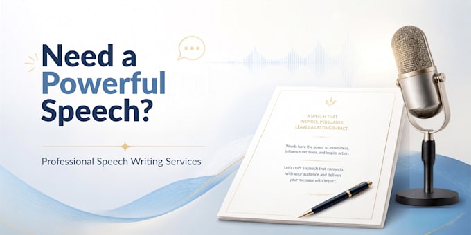 write a professional speech for any occasion