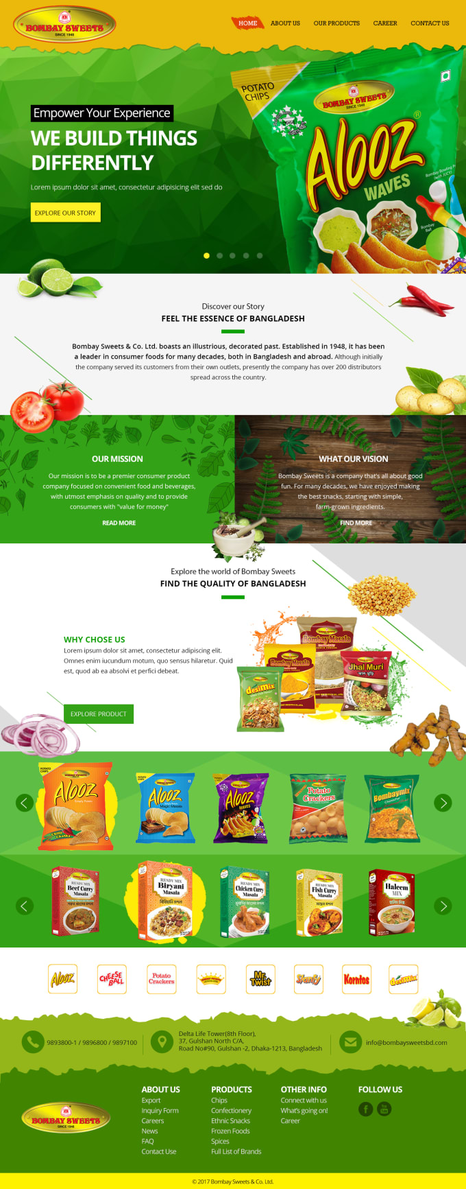 Website Template For Food Products By Technofav Fiverr Website Template For Food Products By Technofav Fiverr