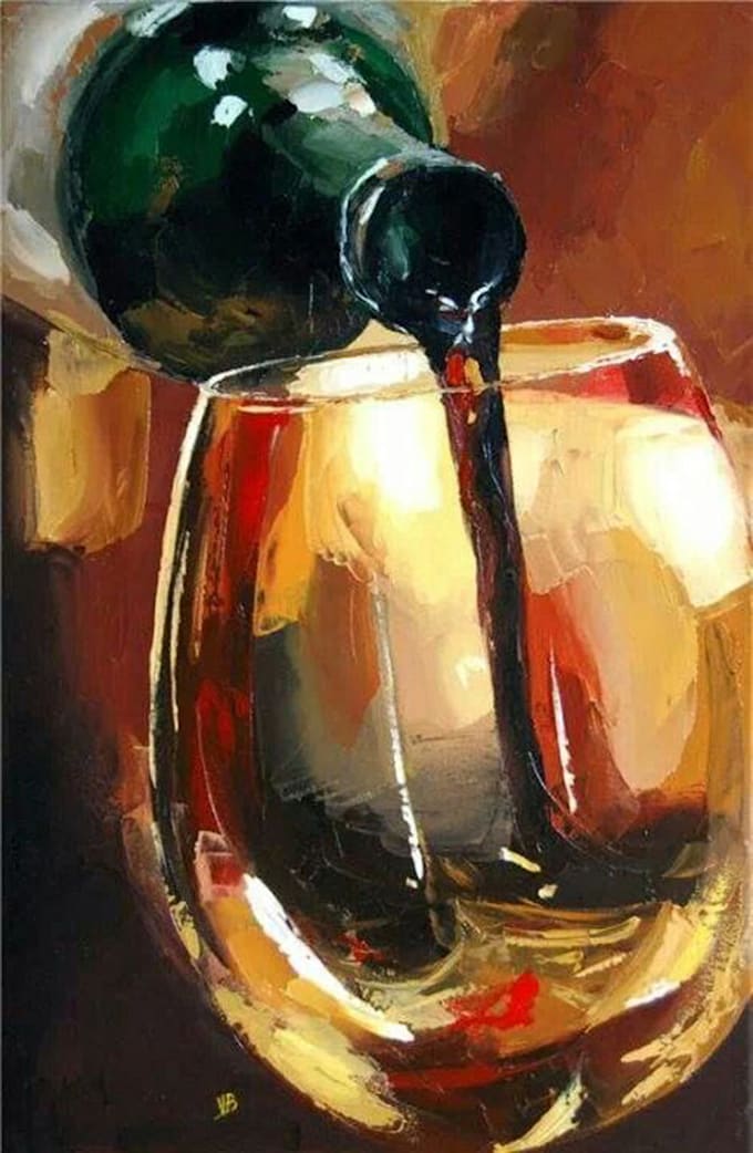 Draw A Oil Painting In My Own Style By Barlinton
