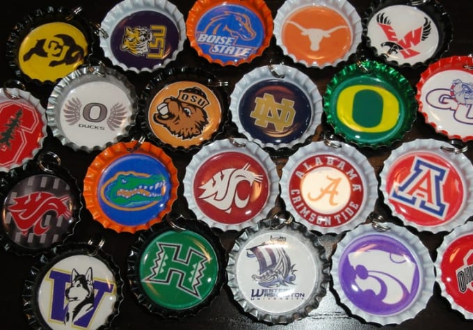 Sports team bottle caps new arrivals