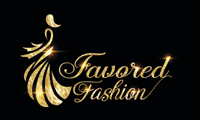 design luxury glitter logo