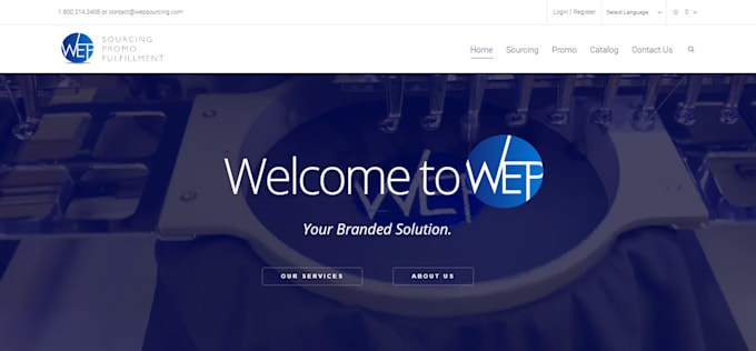 develop a website in wordpress