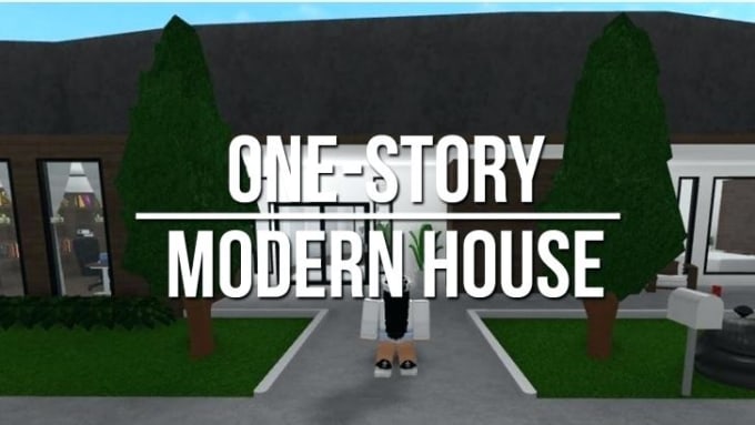 How To Make A One Floor House In Bloxburg