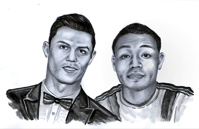 do a realistic and detailed pencil sketch