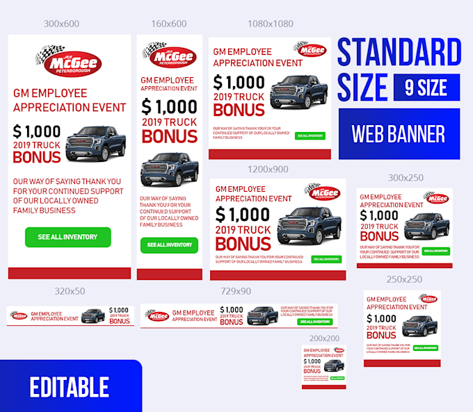 design attractive banner and google ad