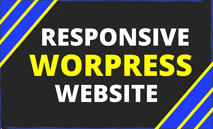 build responsive business wordpress website design
