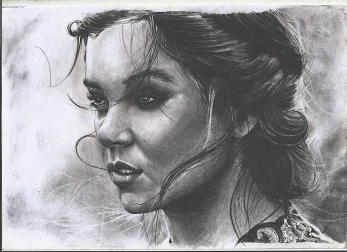 draw unrealistic drawing and blackwork illustration
