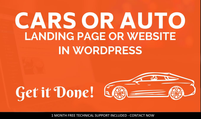 Create A Car Dealership Or Car Rental Wordpress Website By Nooriik