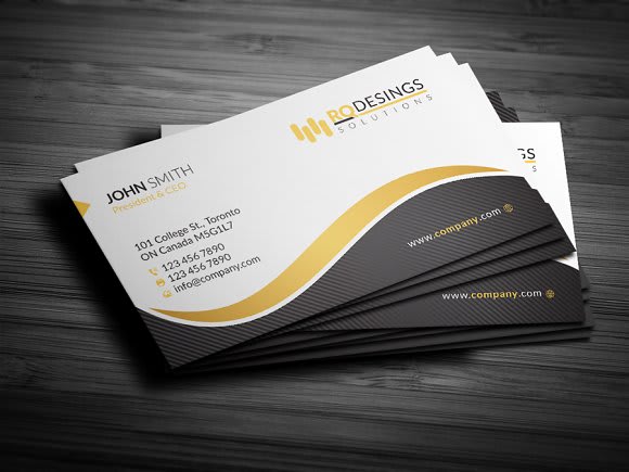 do design business card with logo